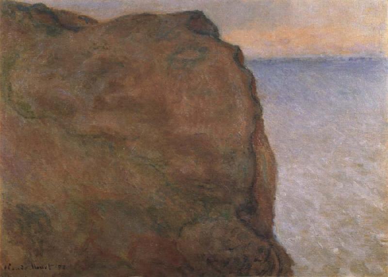 Claude Monet The Cliff Le Petit Ailly,Varengeville France oil painting art